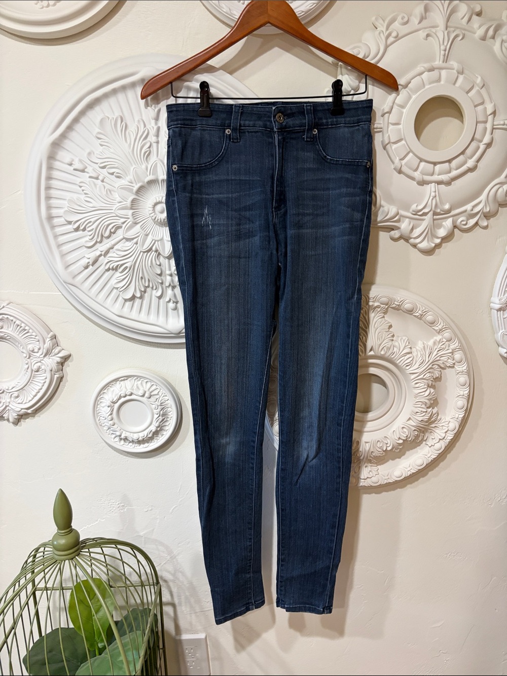 Carmar Dark Indigo Skinny Jeans